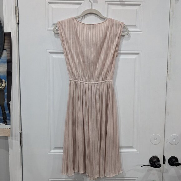 Vintage 1970s 70s P.C.F. Petites Hal Ferman Dress XS Light Pink - Picture 5 of 5